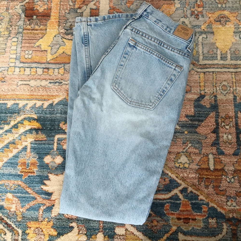 Vintage blue jeans